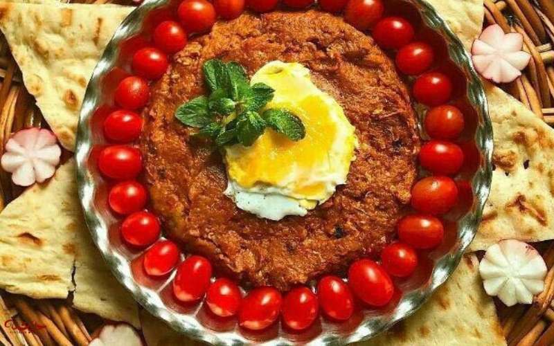 طرز تهیه میرزا قاسمی